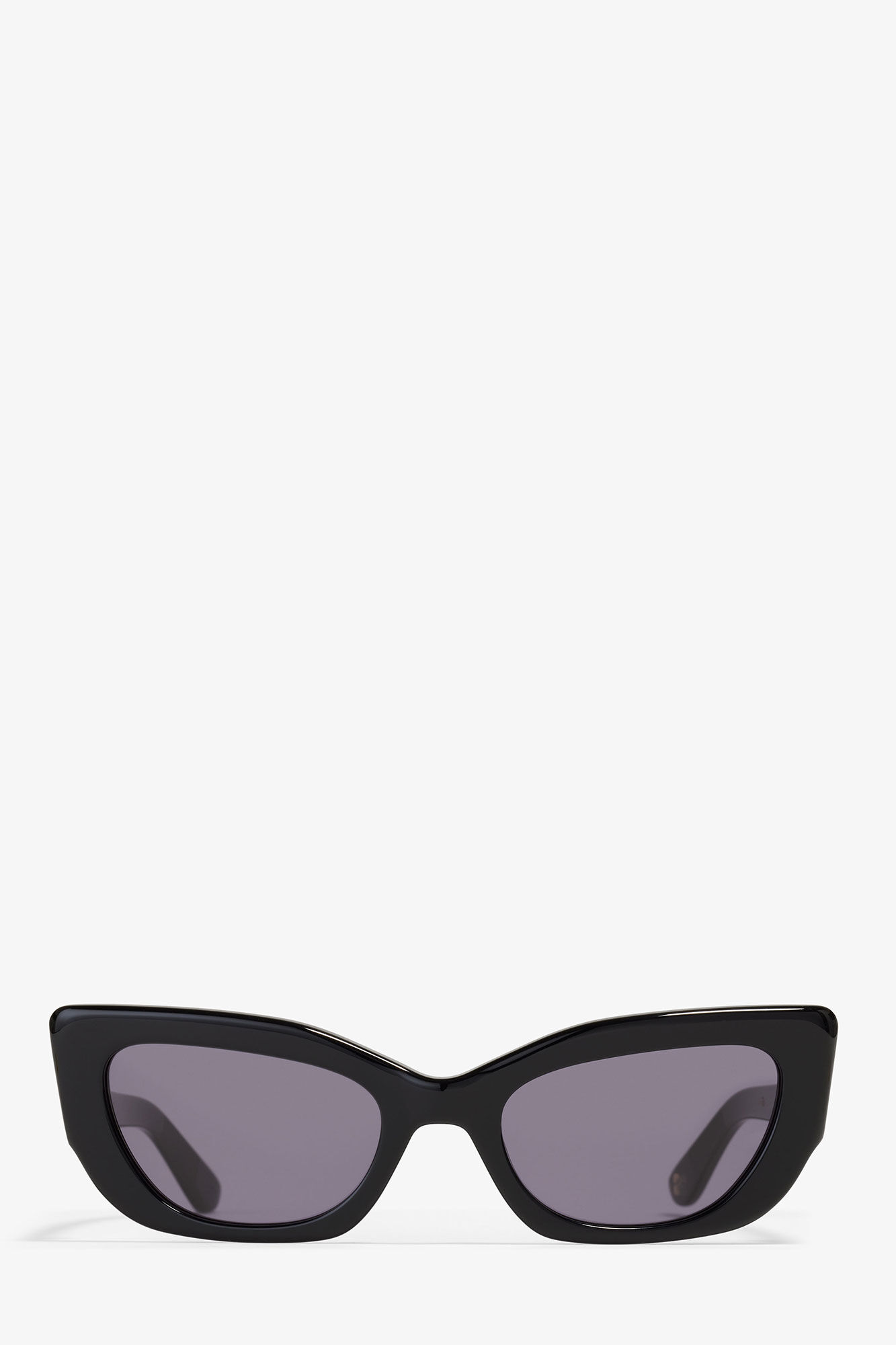 GANNI x Ace & Tate Black Sadie Sunglasses, Acetate, in colour Black - 3 - GANNI