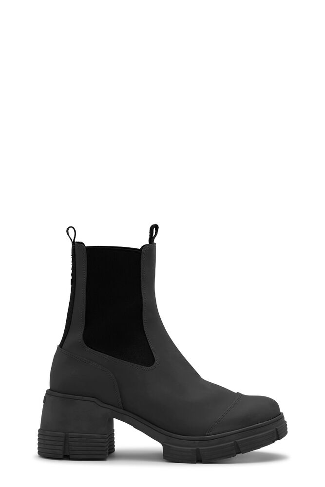 Rubber Heeled City Boots