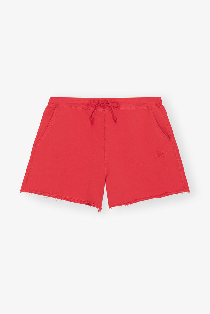 Red Isoli Drawstring Shorts