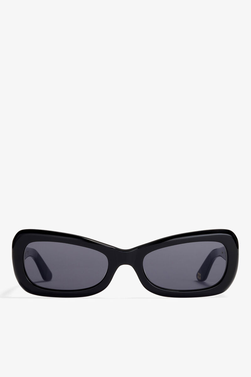 GANNI x Ace & Tate Brooke-solbriller, Acetate, in colour Black - 2 - GANNI