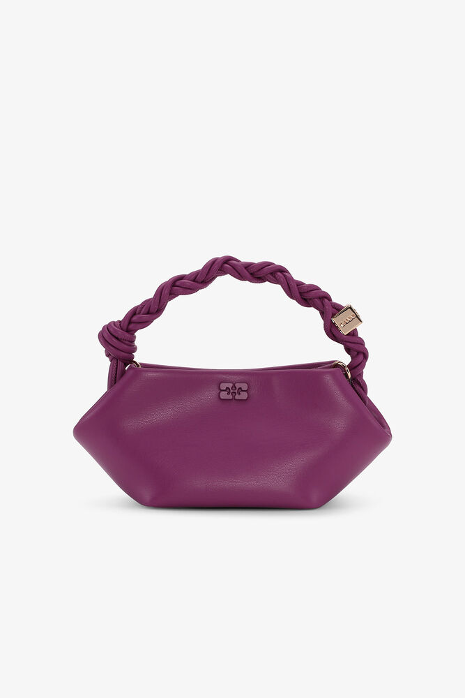 Purple Mini GANNI Bou Bag
