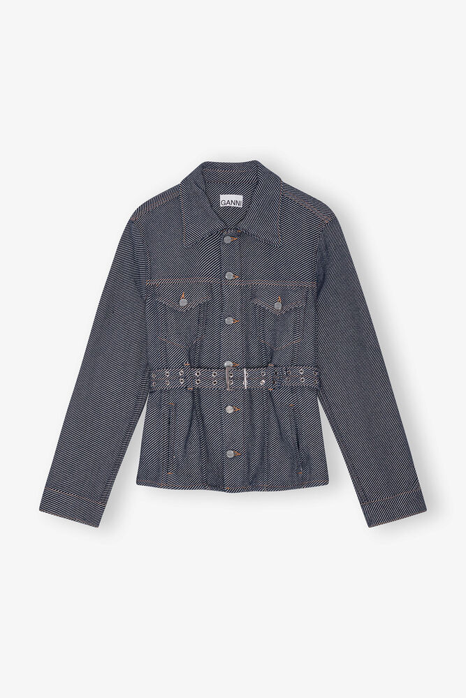 Blue Twill Denim Jacket